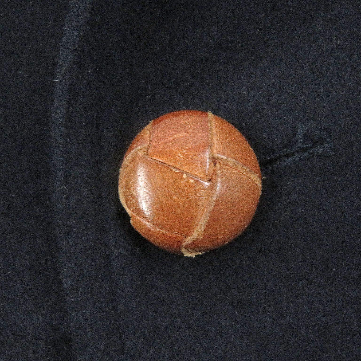 美品□BURBERRY バーバリー ウール カシミヤ くるみボタン ブルゾン