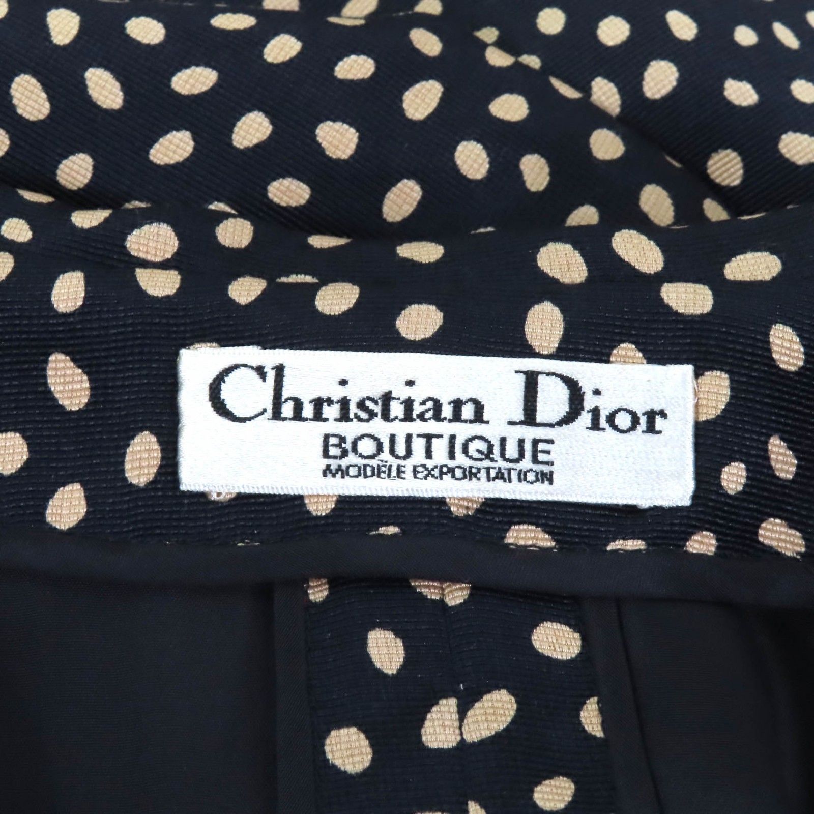 極美品☆Christian Dior クリスチャンディオール ヴィンテージ シルク