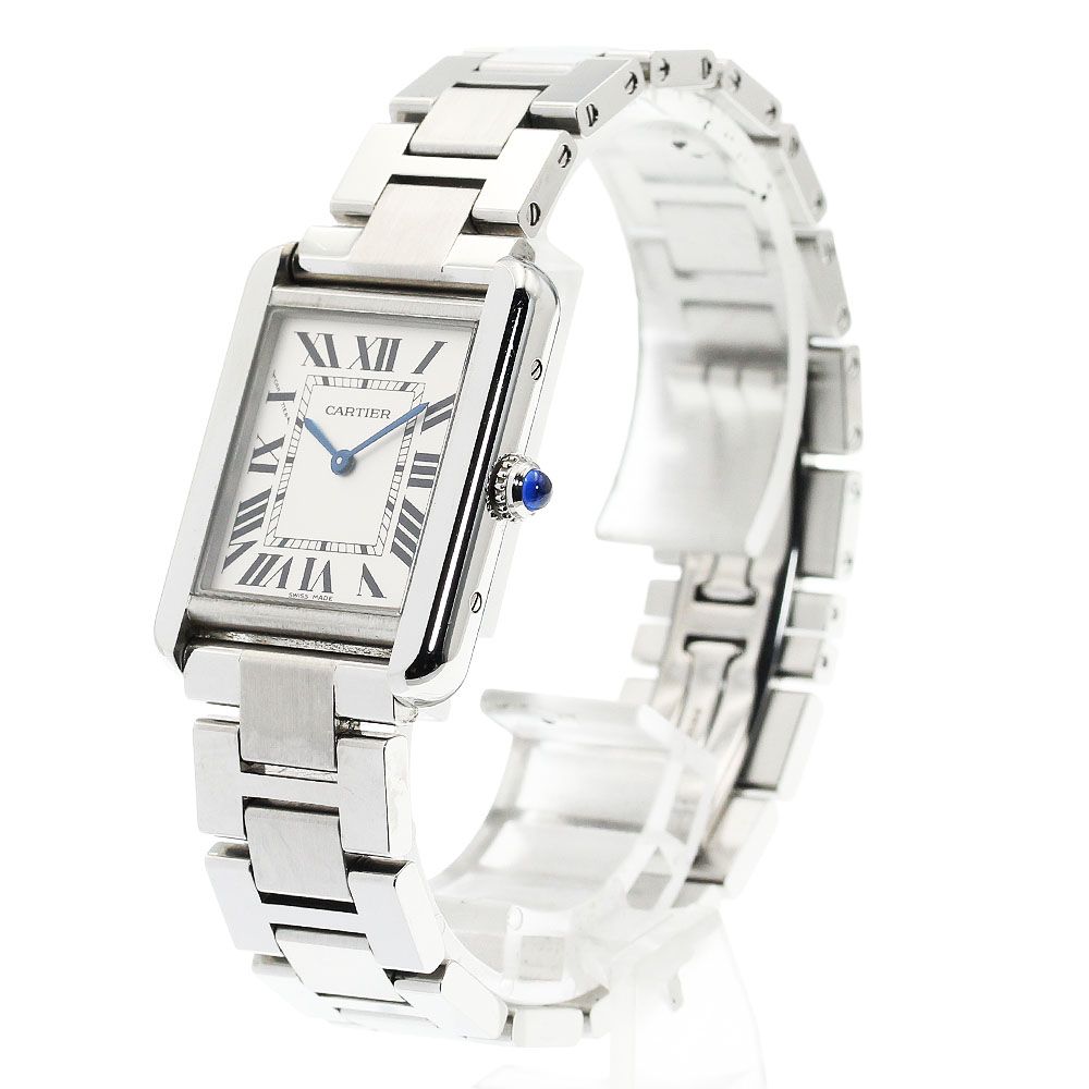 カルティエ CARTIER W5200013 タンクソロ SM クォーツ レディース_