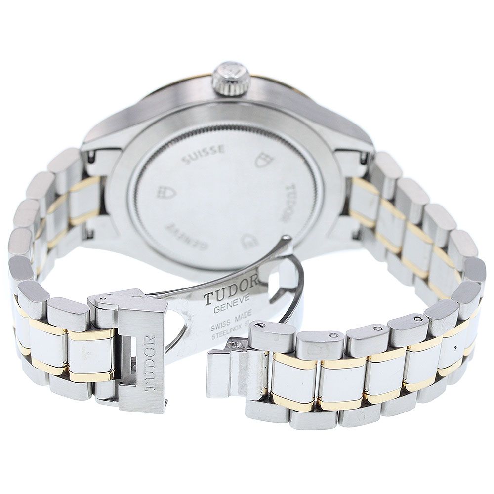 チュードル TUDOR 12513 スタイル YGベゼル 3Pダイヤモンド 自動巻き