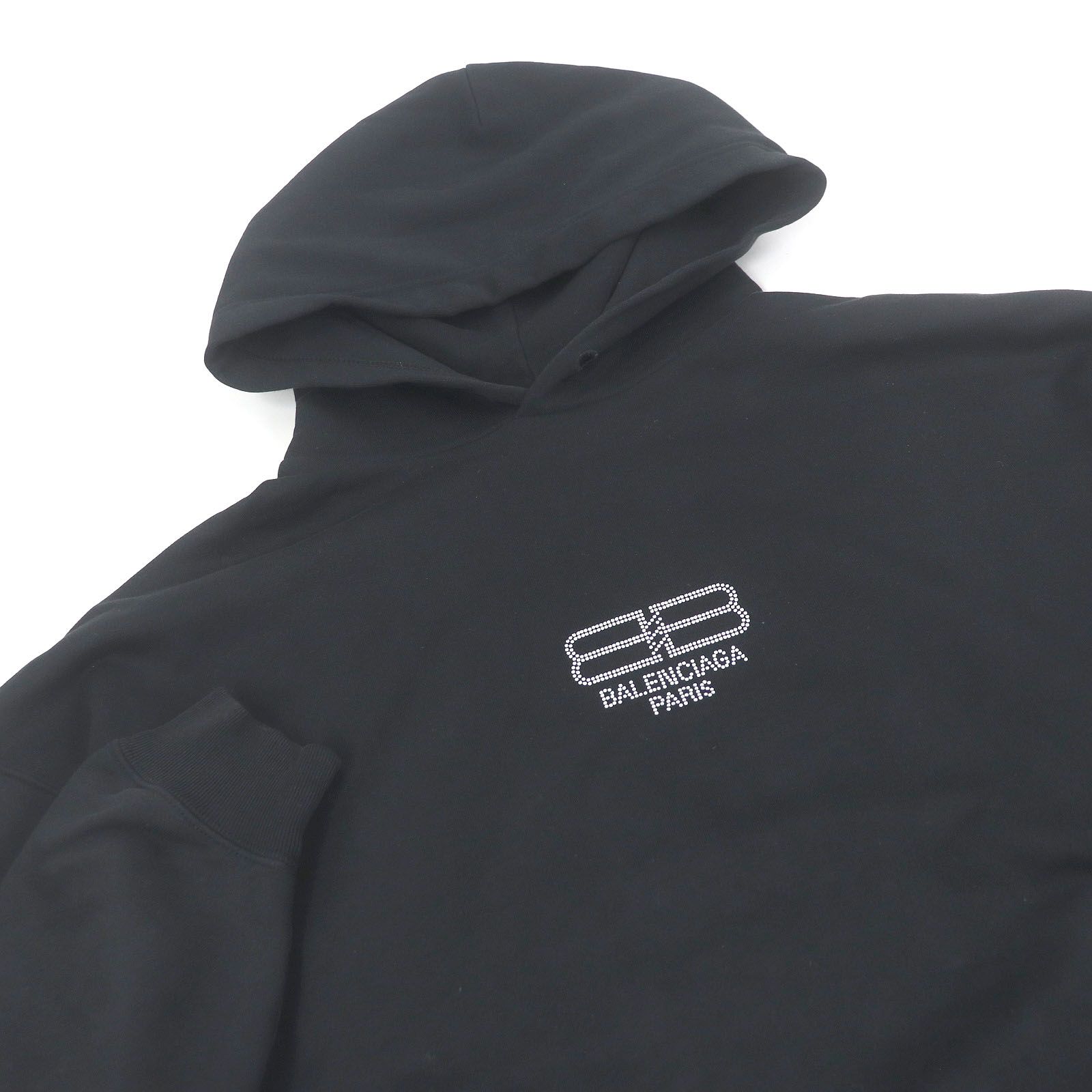 美品□BALENCIAGA バレンシアガ 22AW 578135 コットン100％ BBロゴ