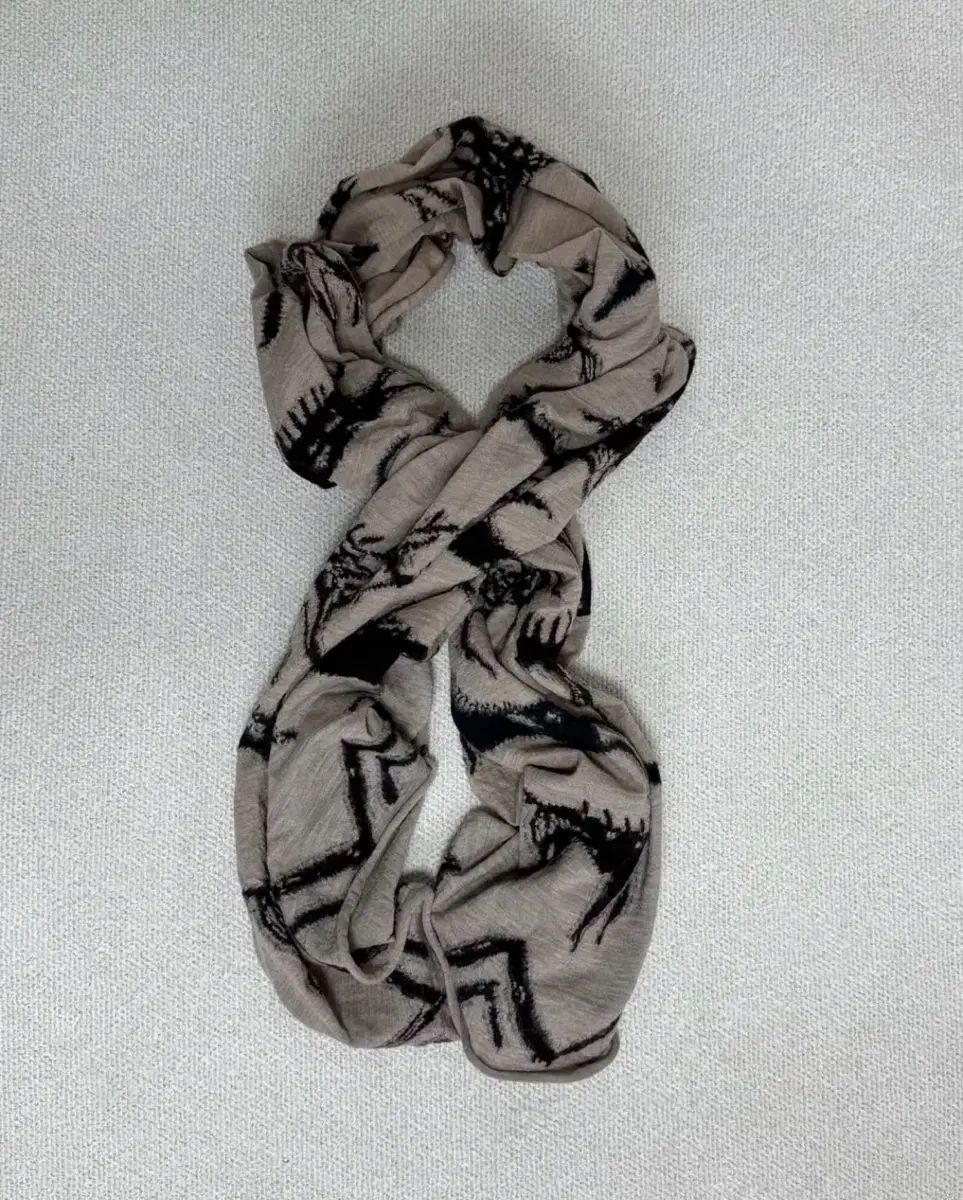 キャピタル 축융 베이지 ホースマフラー