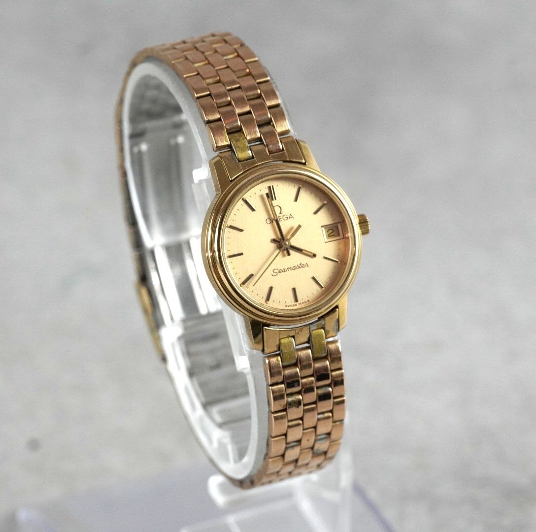 OMEGA Seamaster オメガ シーマスター Quartz クォーツ ゴールド