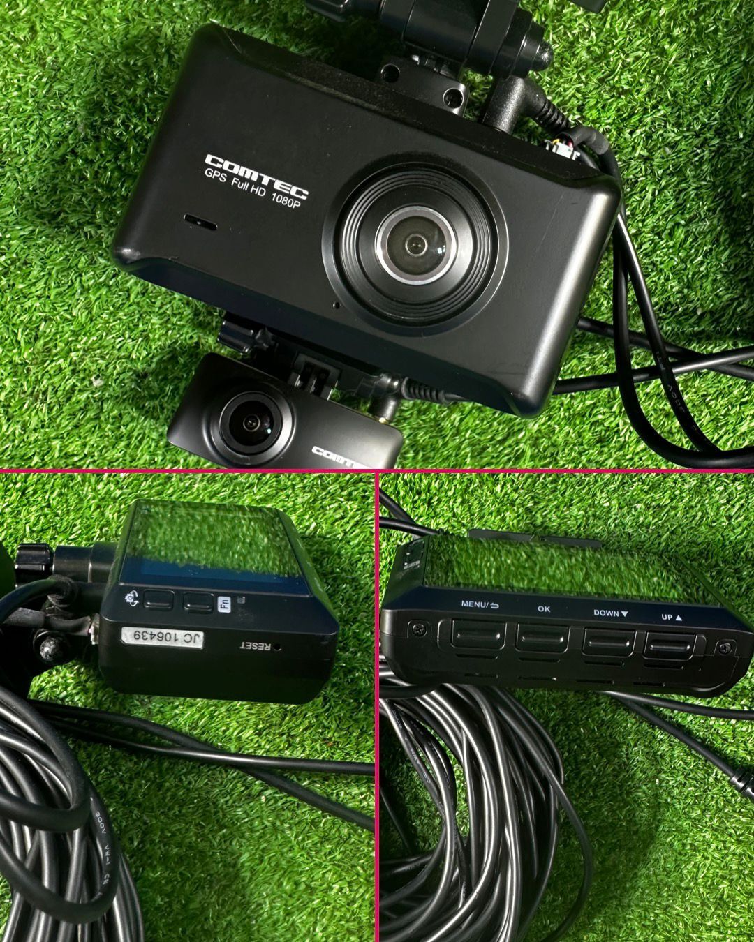 ZT-1102] COMTEC ZDR025 前後ドライブレコーダー コムテック GPS