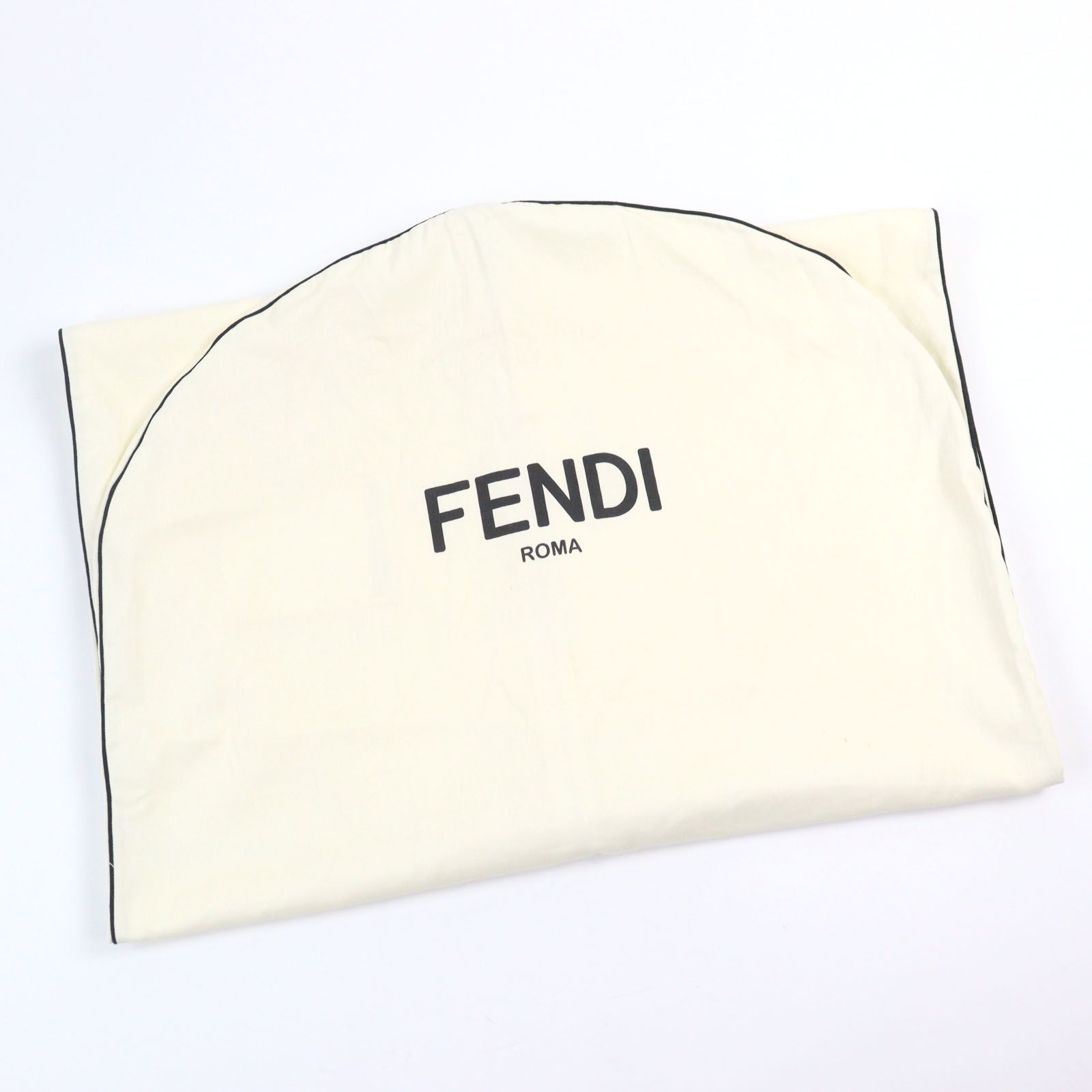 極美品○FENDI フェンディ 2021年製 FM0176 セレリア 羊革 コットン