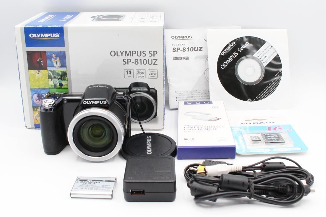 オリンパス OLYMPUS SP 810 UZ コンパクトデジタルカメラ 超望遠36倍ズーム 元 き スマホ転送OK ♯312