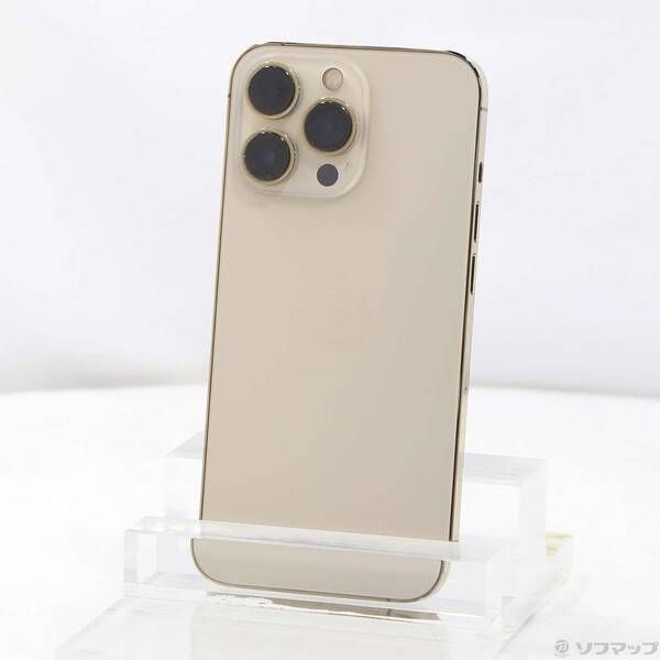 Pro ゴールド 128GB 0 iPhone SIMフリー 美品 MLUH3J／A iPhone13 SIM 
