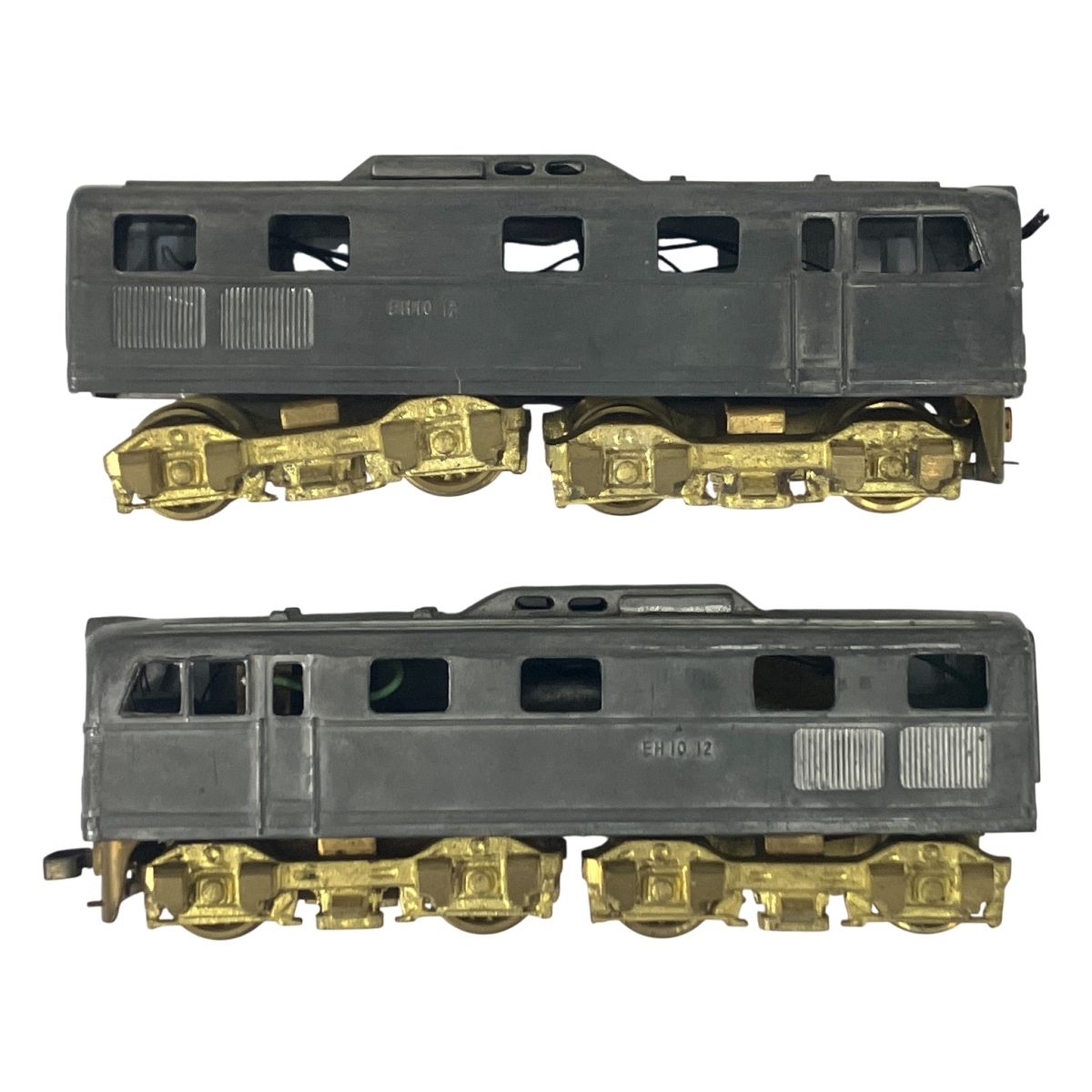 カツミ EH10形12号機 電気機関車 未塗装 組立済み HOゲージ 鉄道模型