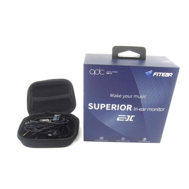 qdc FITEAR Superior EX 有線イヤホン ∠UK 2165