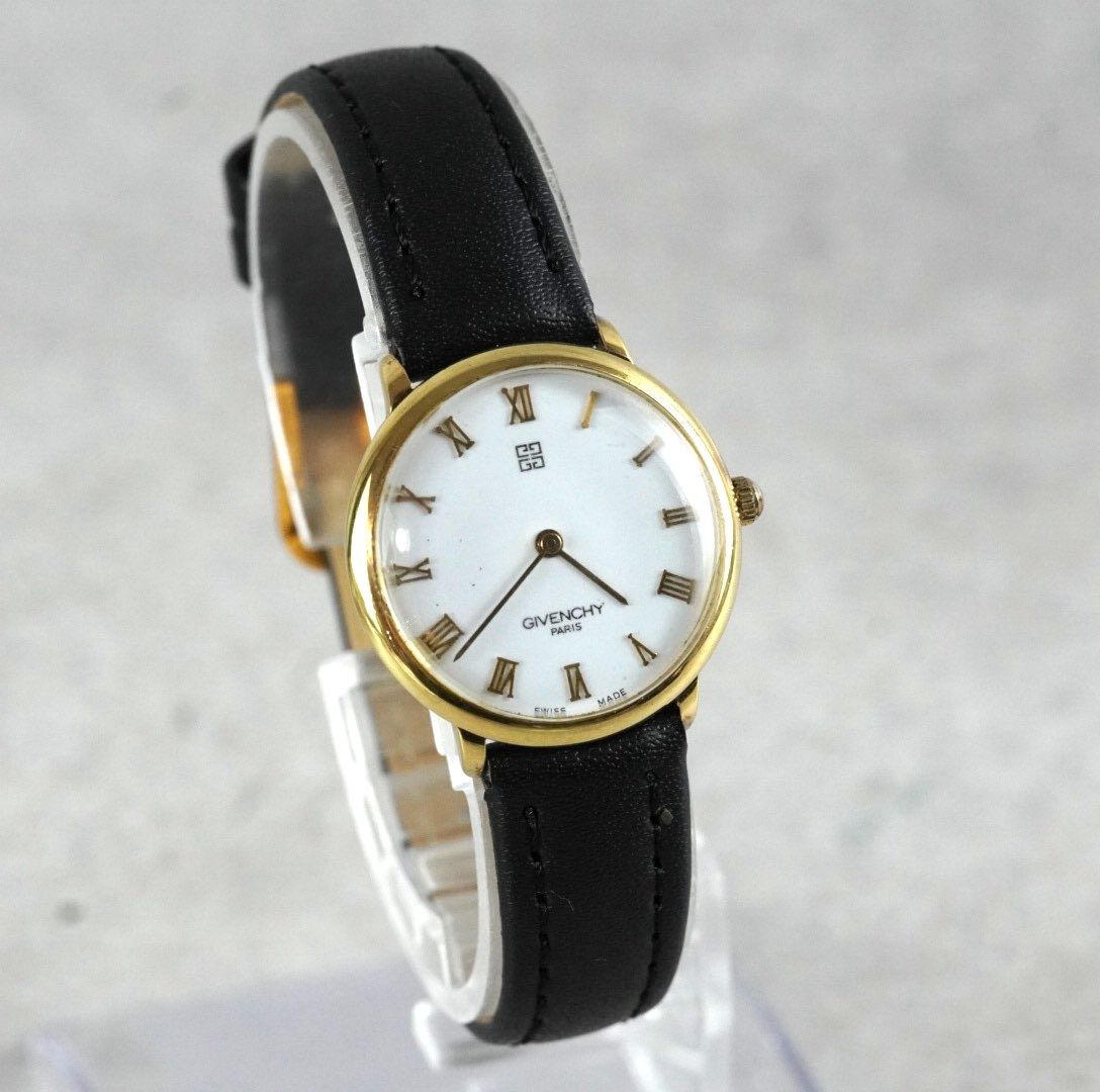 GIVENCHY PARIS ジバンシー Swiss Made スイス製 Quartz クォーツ