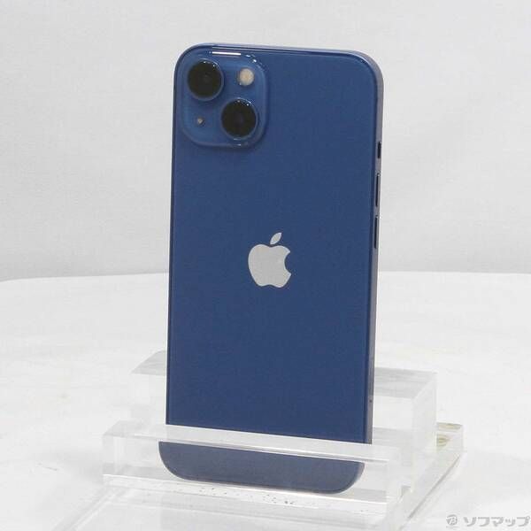 品〕 iPhone13 128GB ブルー MLNG3J／A SIMフリー【262】 【公式通販】