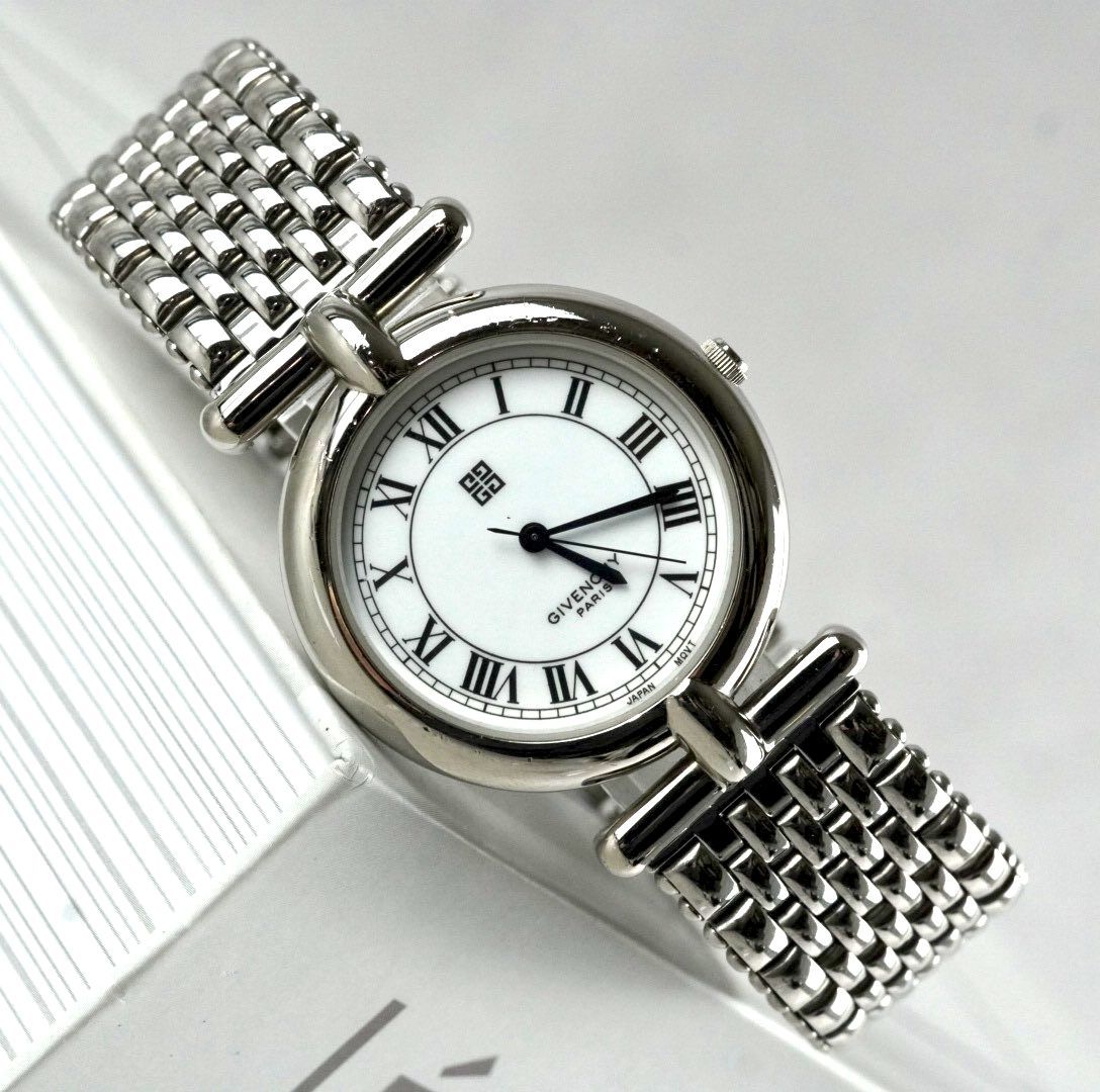 GIVENCHY ジバンシー ローマン ラウンド レディース 腕時計 クォーツ GIVENCHY ジバンシィ レディース メンズ ユニセックス 腕時計 クォーツ