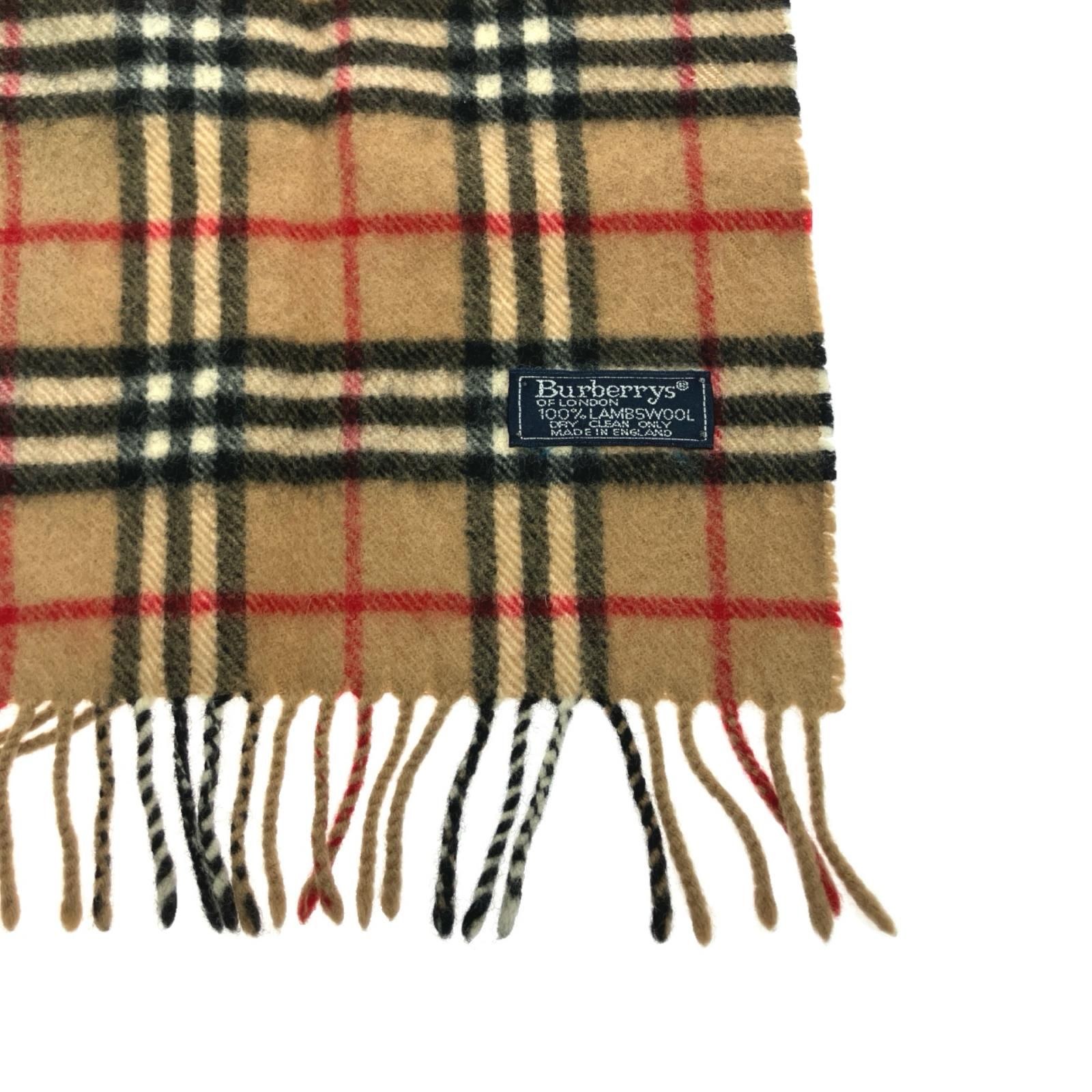 Burberrys バーバリーズ ノバチェック マフラー ベージュ マルチ