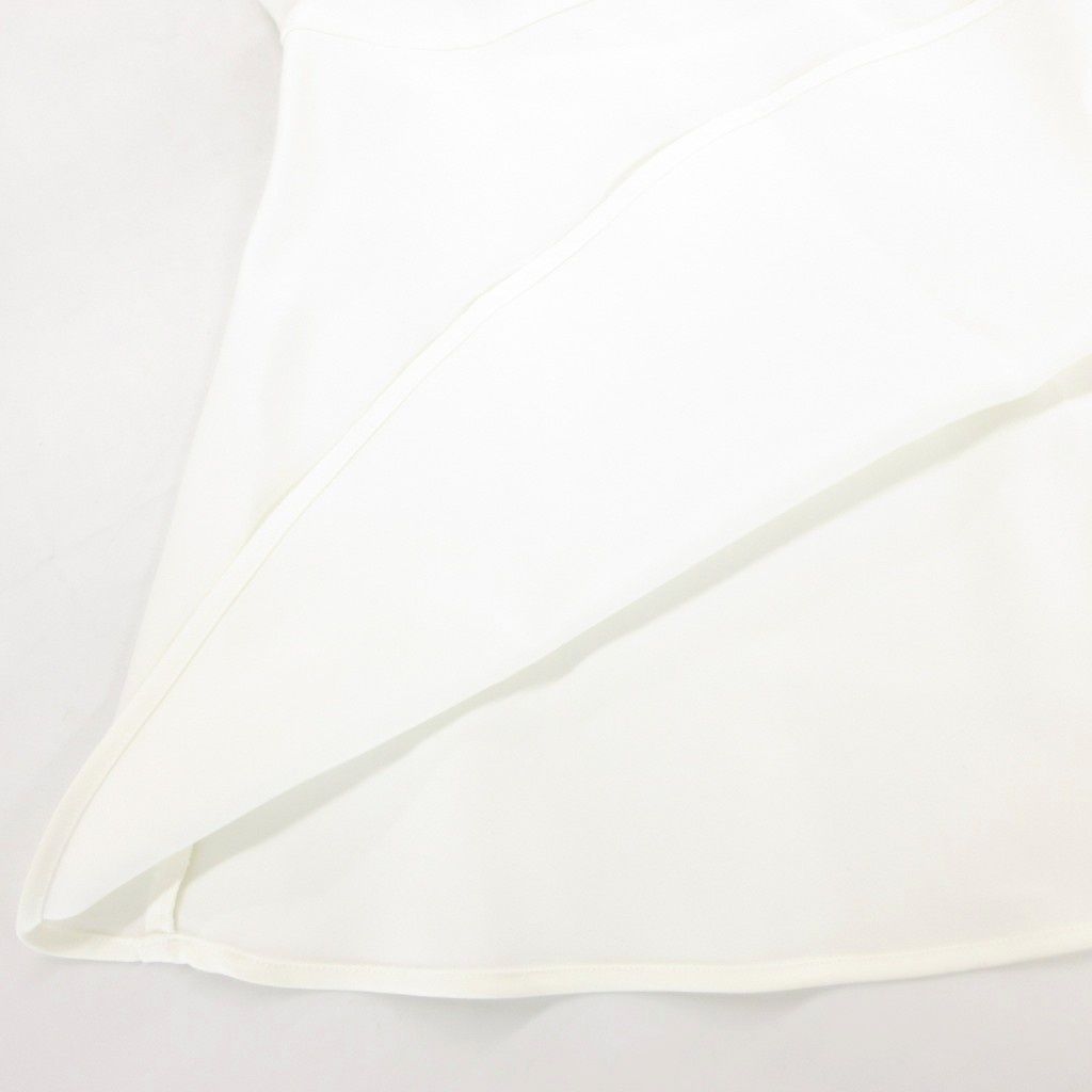 カデュネ CADUNE タグ付き フレアブラウス シャツ チュニック 5分袖裾