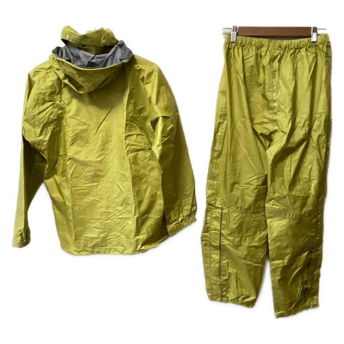 mont-bell モンベル レディースパンツセットアップ レディース - イエロー ジップアップ GORE-TEX