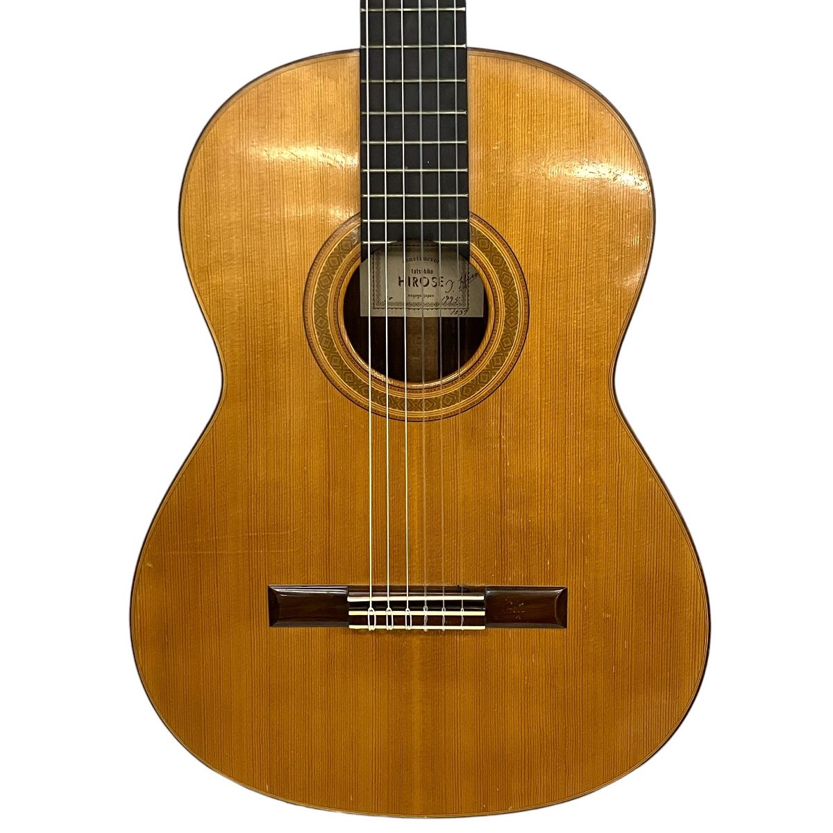 広瀬達彦 1994年 クラシックギター ブーシェモデル ハードケース付き 楽器