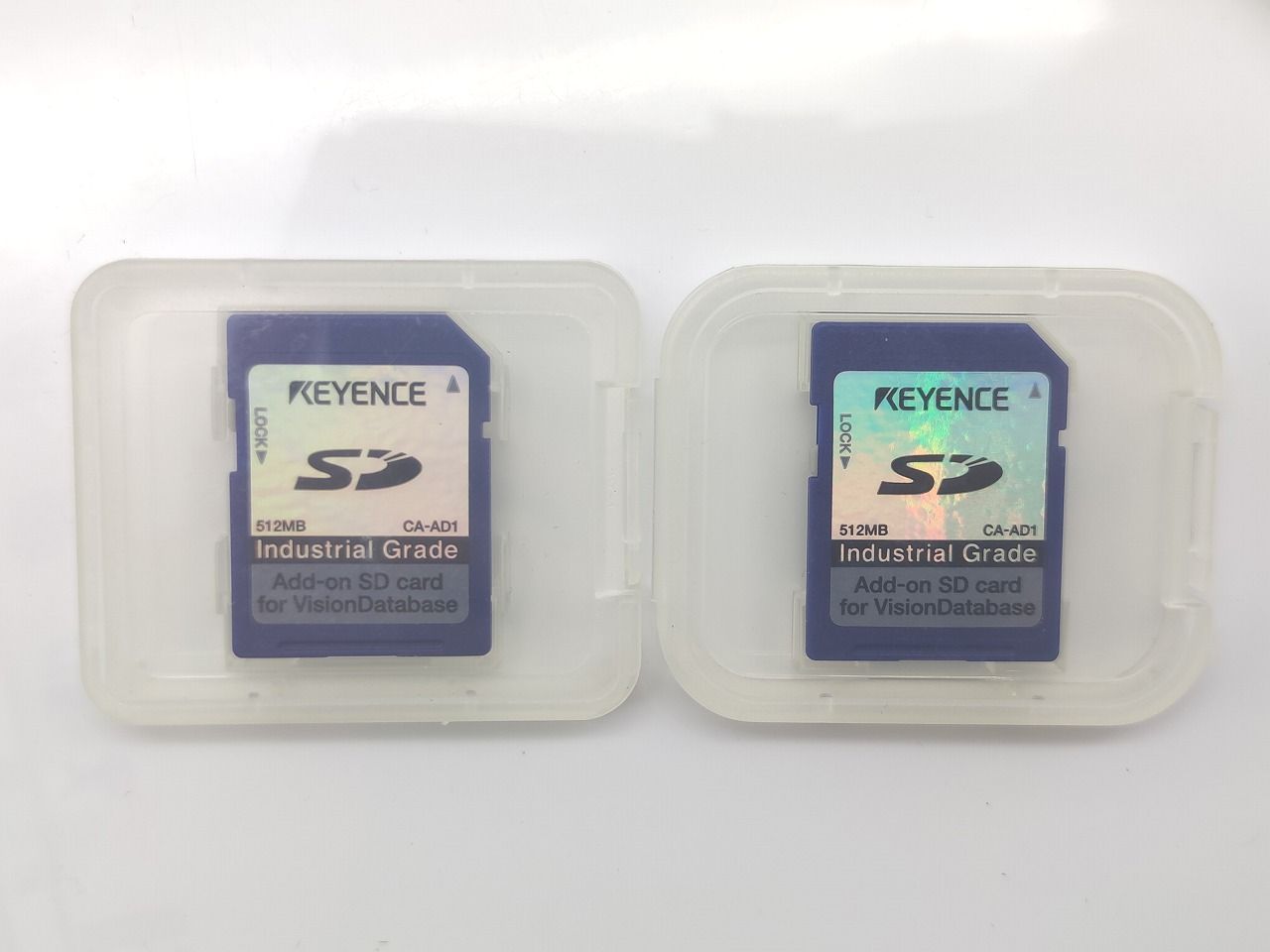 インボイス対応 2点セット キーエンス KEYENCE CA AD 1 512 M SDカード