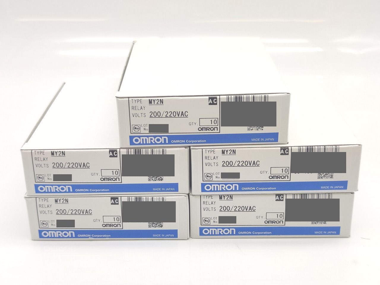 インボイス対応 1箱 入り ×5箱セット オムロン OMRON MY 2 N 200 220 VAC その3