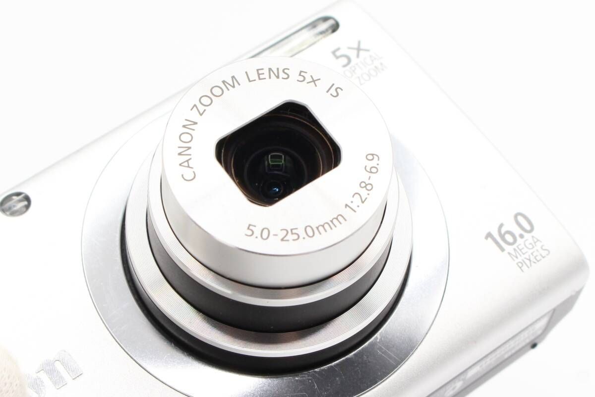 極美品☆キヤノン Canon パワーショット PowerShot A2400 IS シルバー