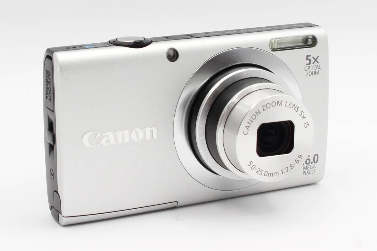極美品☆キヤノン Canon パワーショット PowerShot A2400 IS シルバー