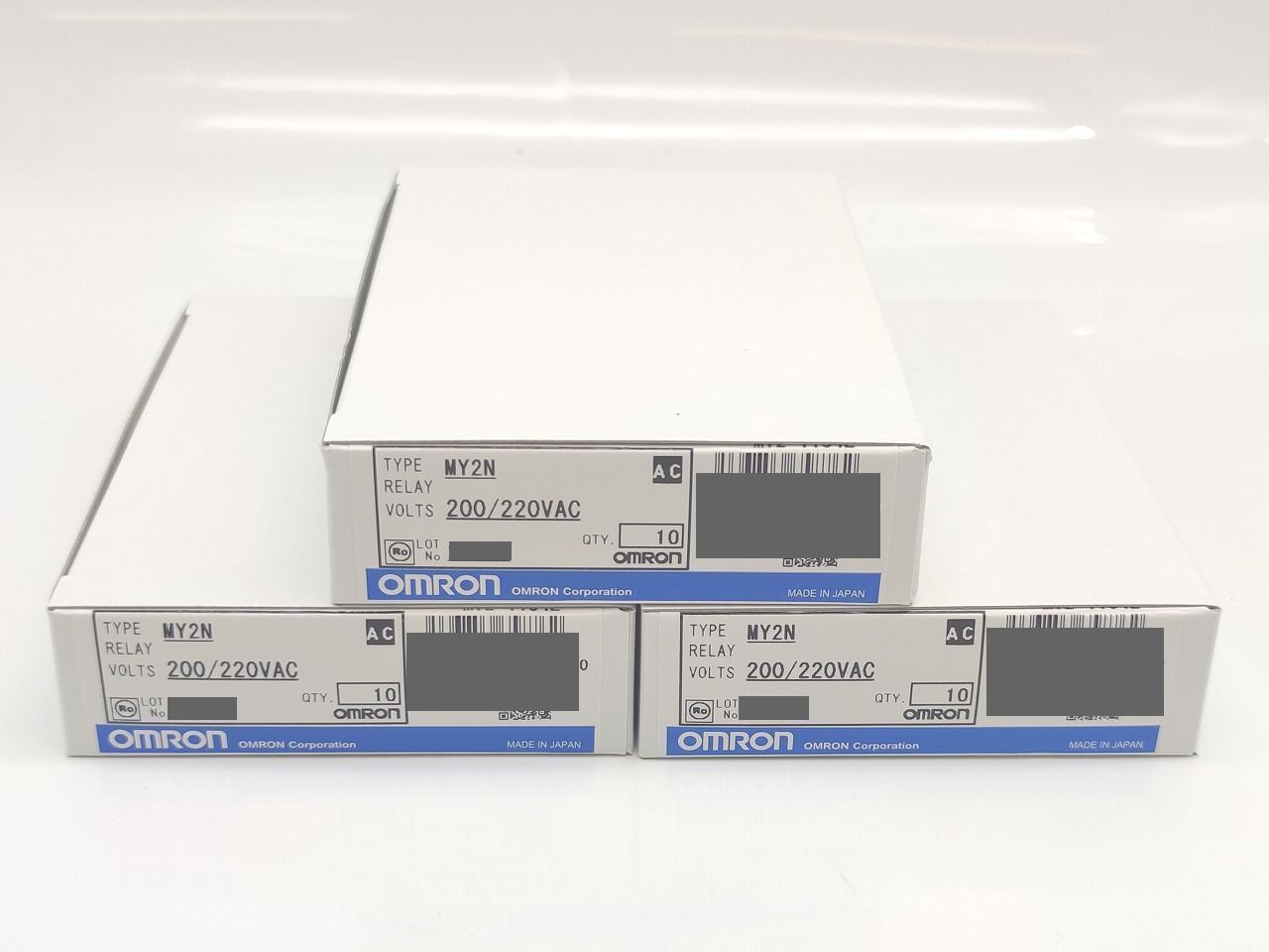 インボイス対応 1箱 入り ×3箱セット オムロン OMRON MY 2 N 200|220 VAC その1