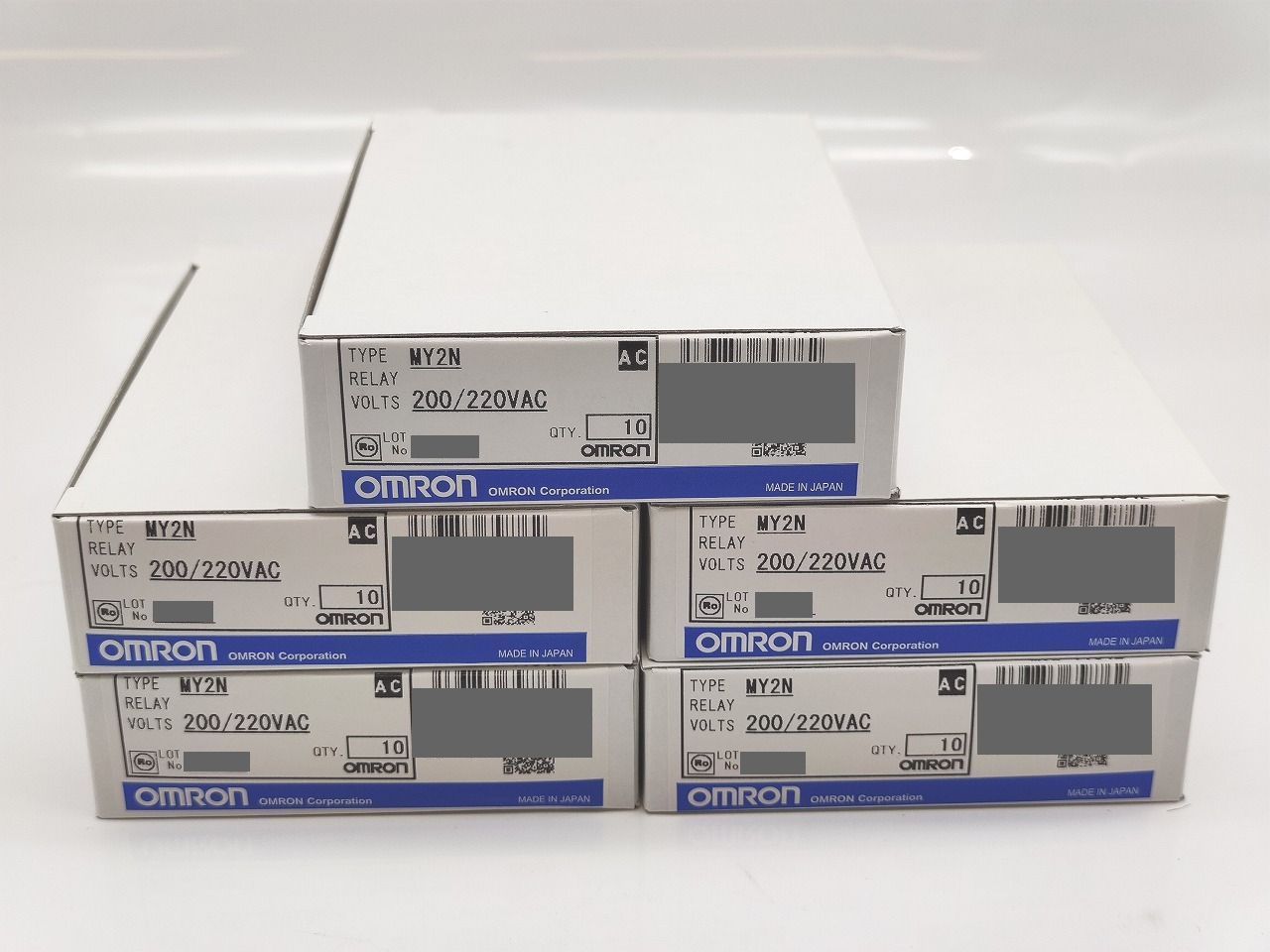 インボイス対応 1箱 入り ×5箱セット オムロン OMRON MY 2 N 200|220 VAC その2