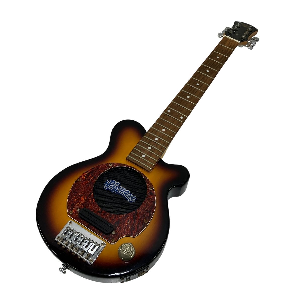 PIGNOSE PGG Travel Guitar アンプ内蔵ミニギター 弦なし