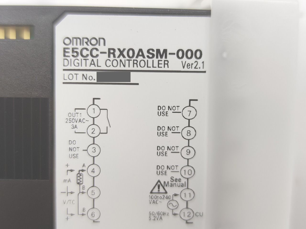 インボイス対応 オムロン OMRON E 5 CC-RX 0 ASM-000
