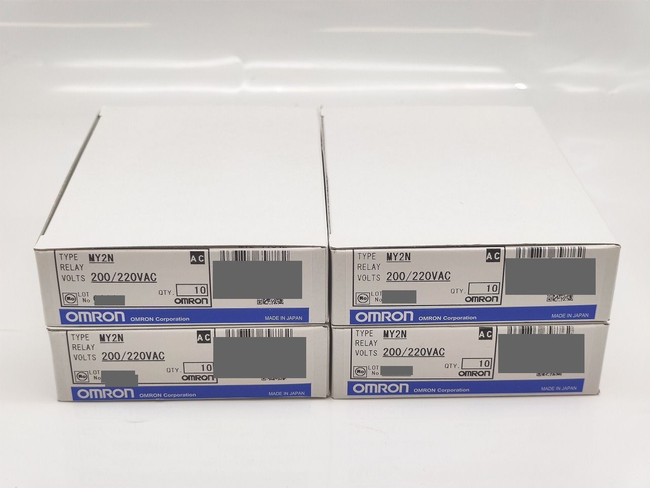 インボイス対応 1箱 入り ×4箱セット オムロン OMRON MY 2 N 200|220 VAC その1