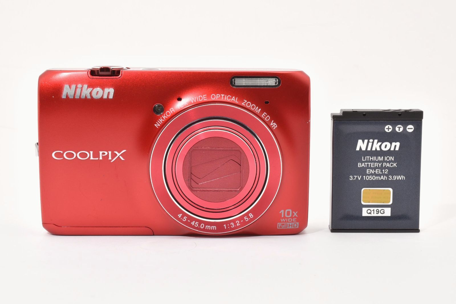 実用品 Nikon COOLPIX S 6300 クールピクス アーバンレッド U 045