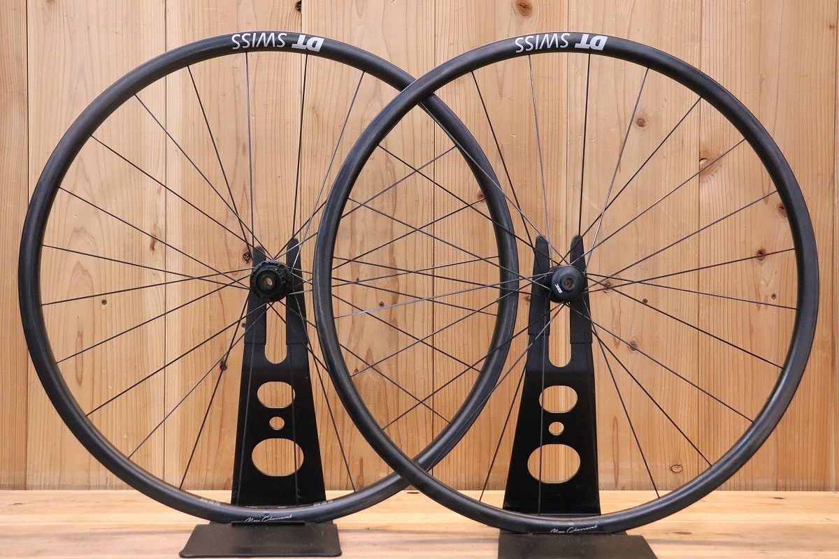 DT SWISS PRC 1100 DICUT 24 MON カーボン チューブレスレディ ホイールセット シマノ 11 S 12