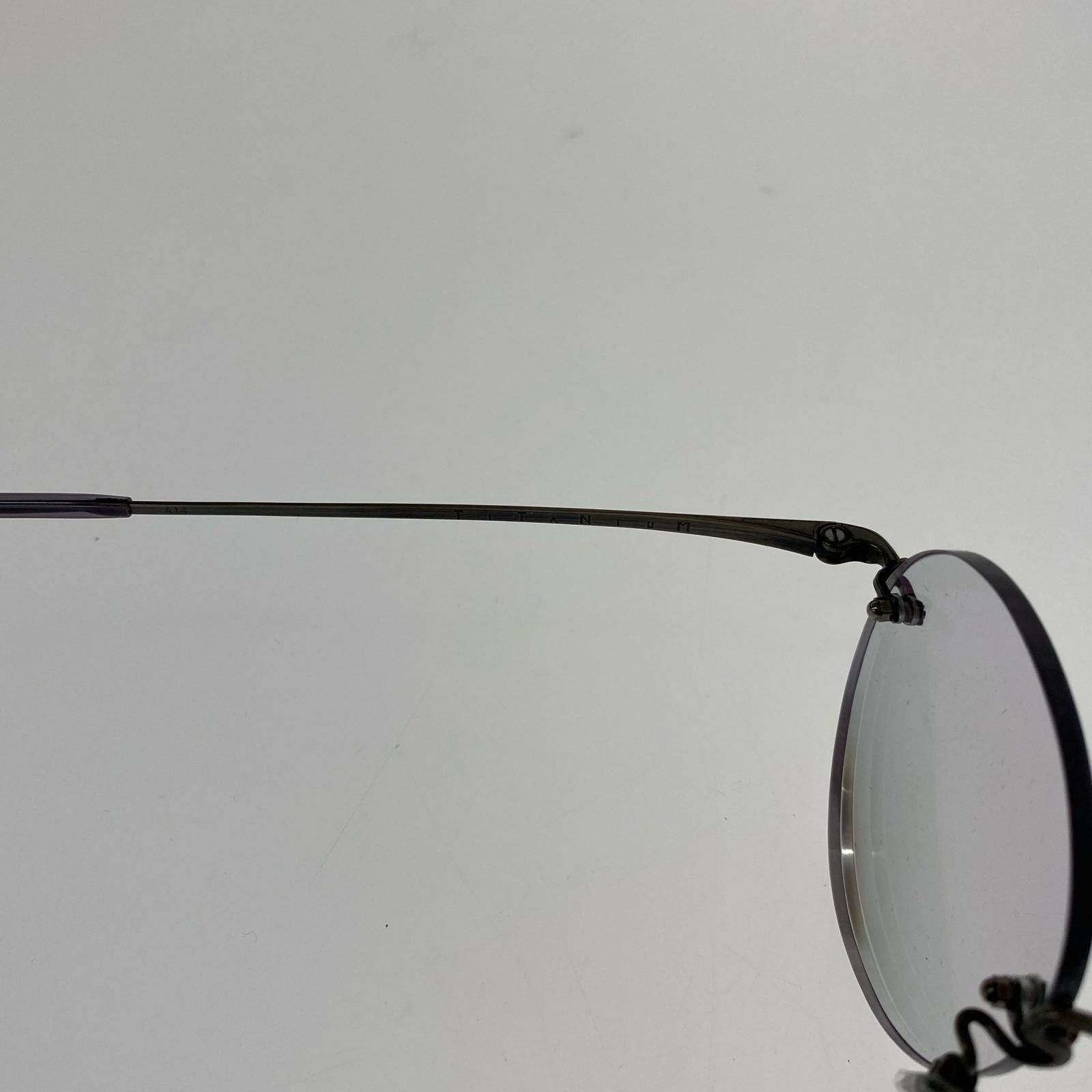 白山眼鏡 リムレス TITANIUM - メルカリ