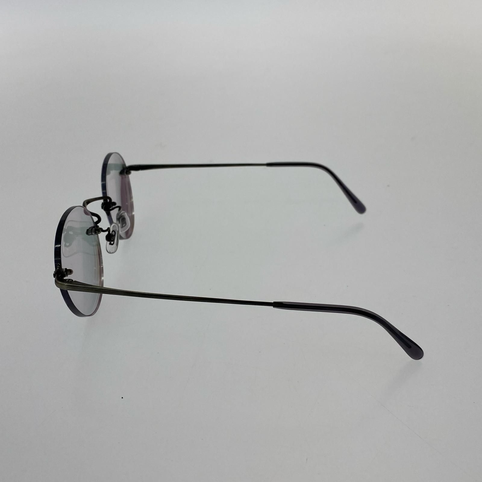 白山眼鏡 リムレス TITANIUM - メルカリ