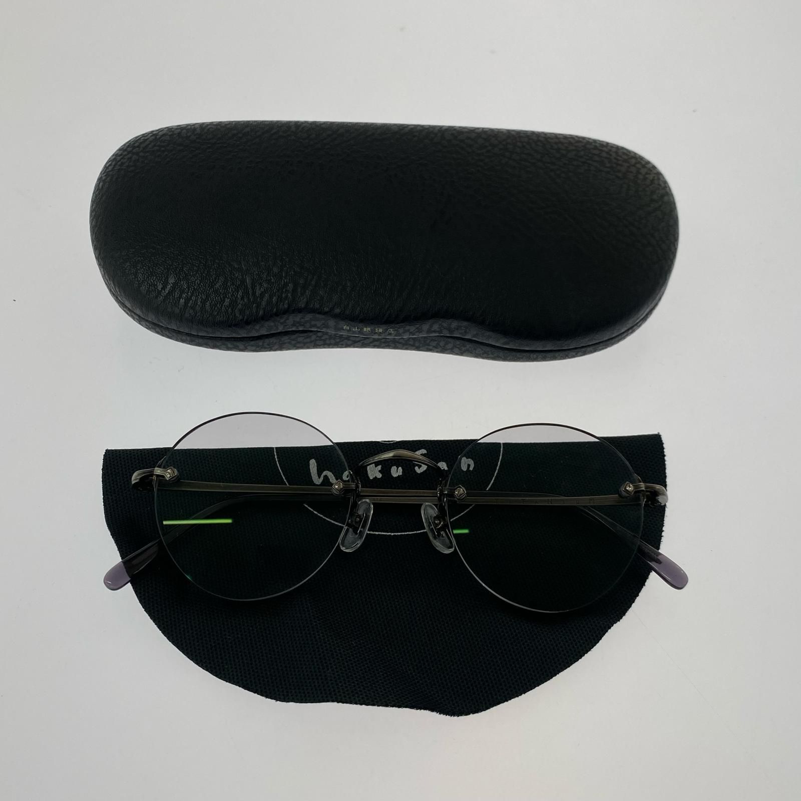 白山眼鏡 リムレス TITANIUM - メルカリ