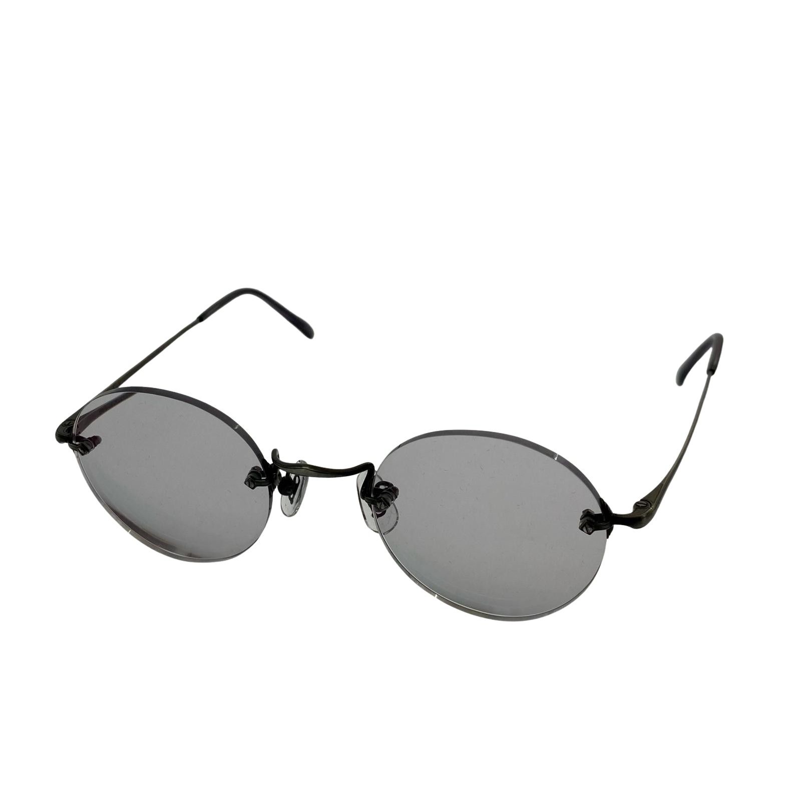 白山眼鏡 リムレス TITANIUM