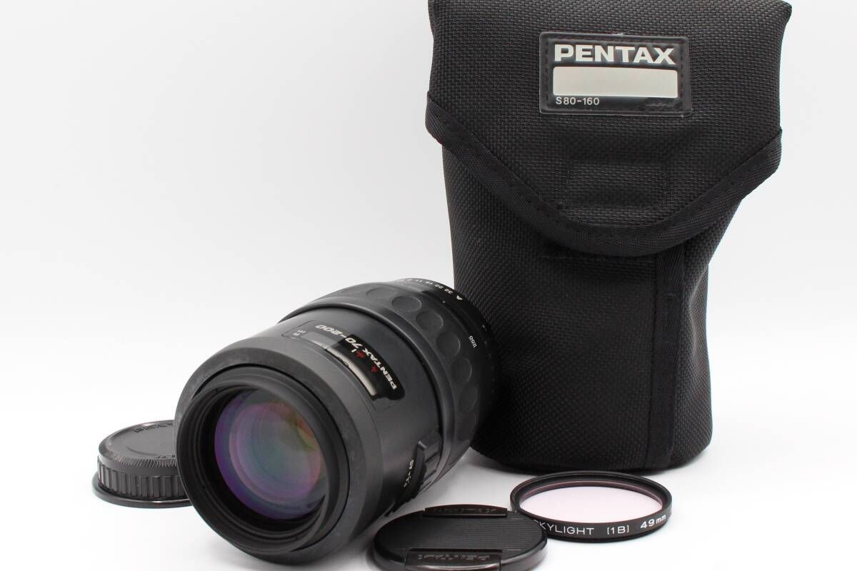 外観美品☆PENTAX ペンタックス smc pentax-fa 70-200mm F4-5.6 前後