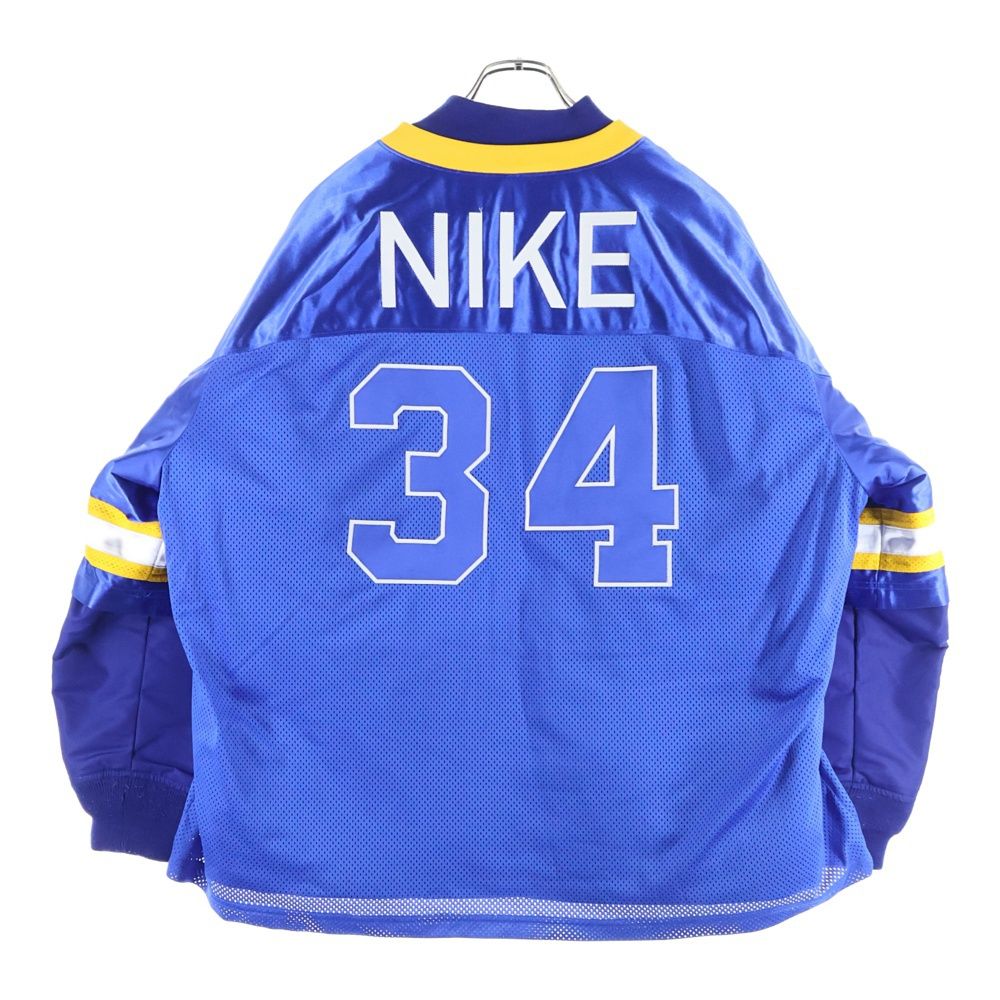 NIKE ナイキ 23 SS ×AMBUSH ナンバリング レイヤード ジップアップ ユニフォームジャケット ブルー DX 6917-455