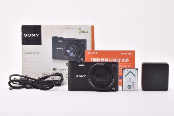 SONY Cyber shot WX 350 光学20倍 ブラック デジタルカメラ U 041
