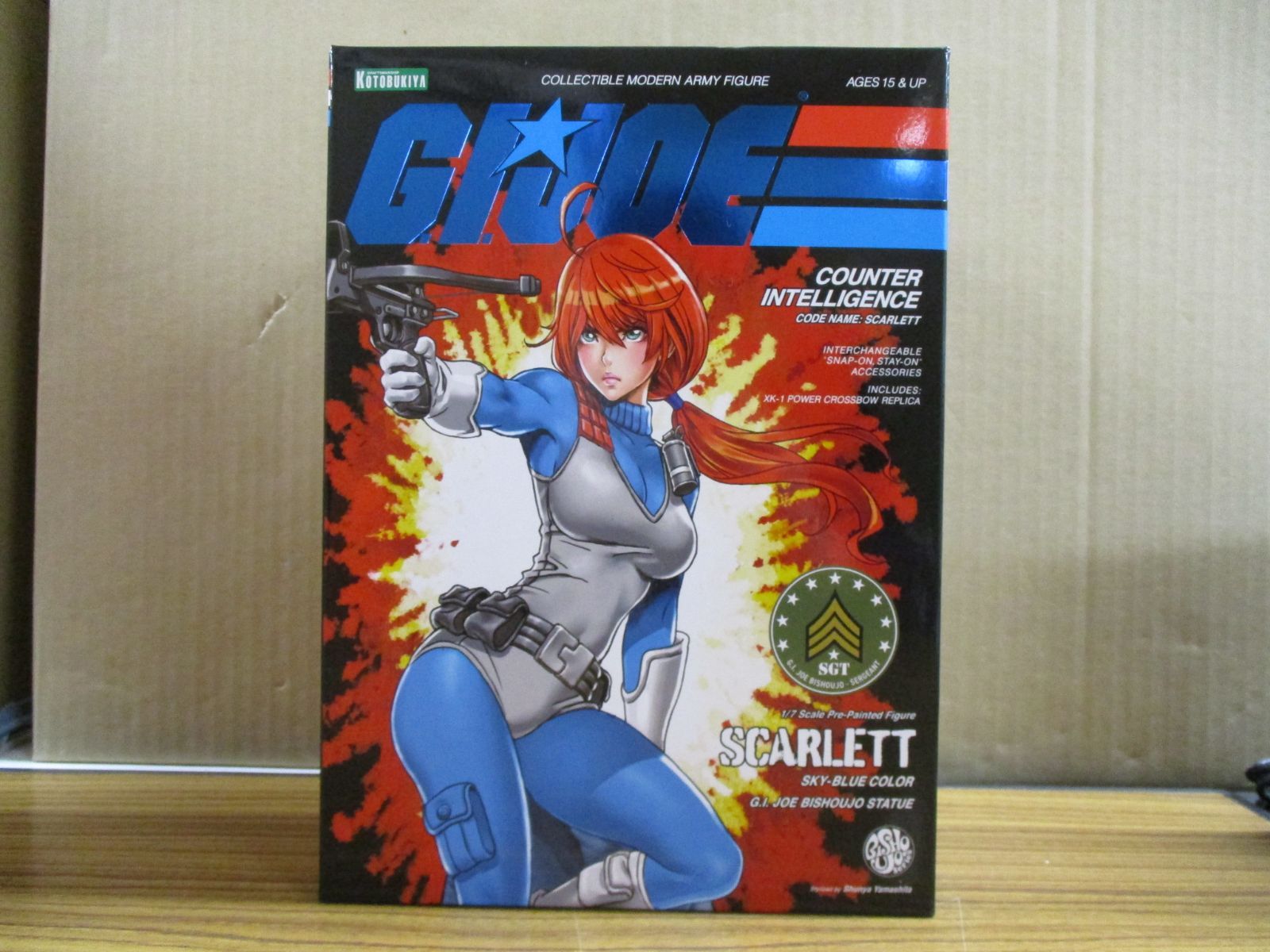 コトブキヤ G.I.JOE美少女 1 7 スカーレット スカイブルー