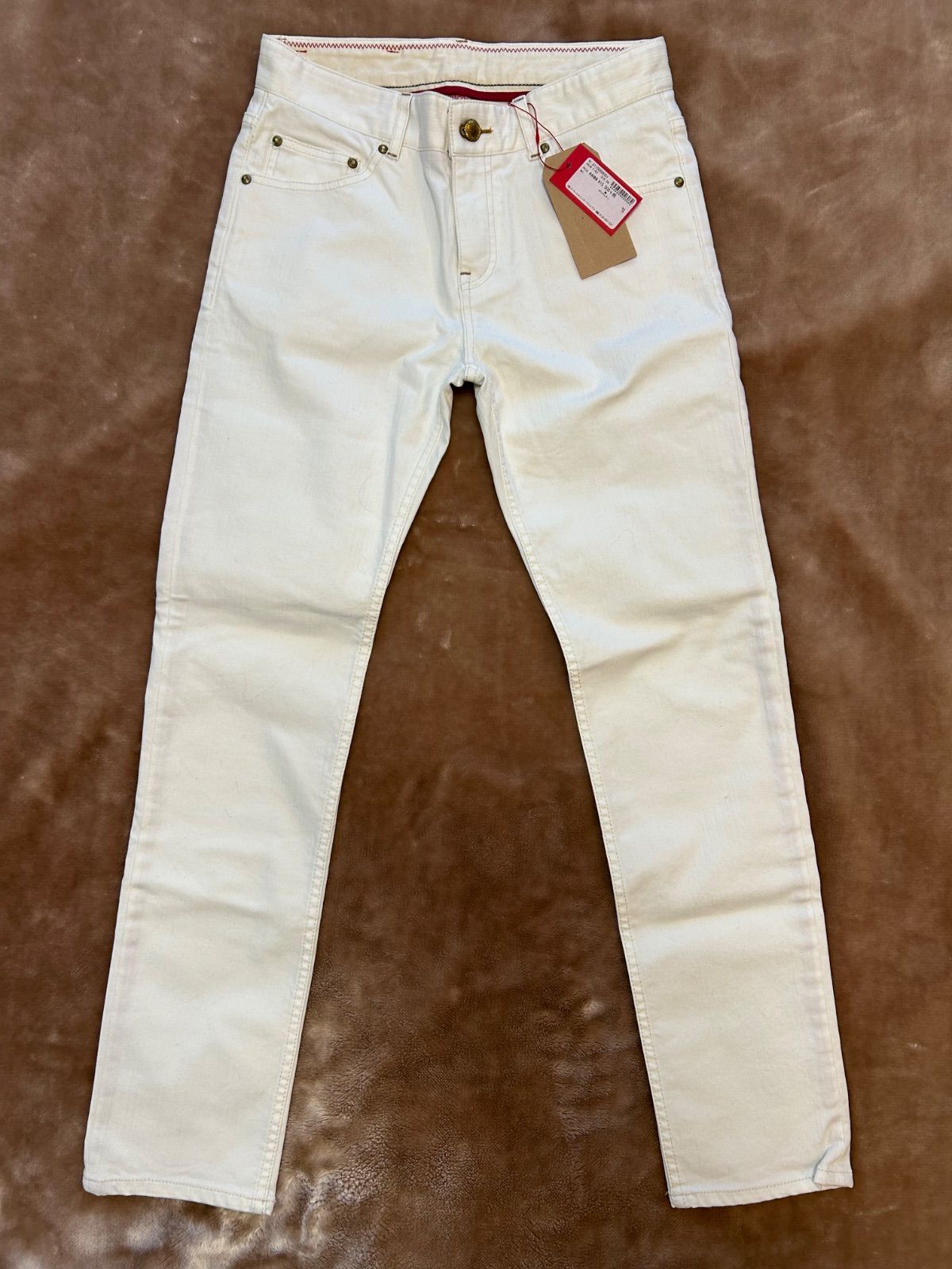 定価16 500円レディースジーンズホワイトデニム