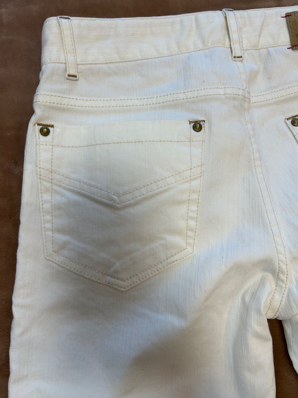 定価16 500円レディースジーンズホワイトデニム