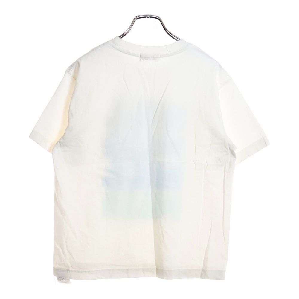 NICENESS (ナイスネス) フロントロゴプリント クルーネック半袖Tシャツ