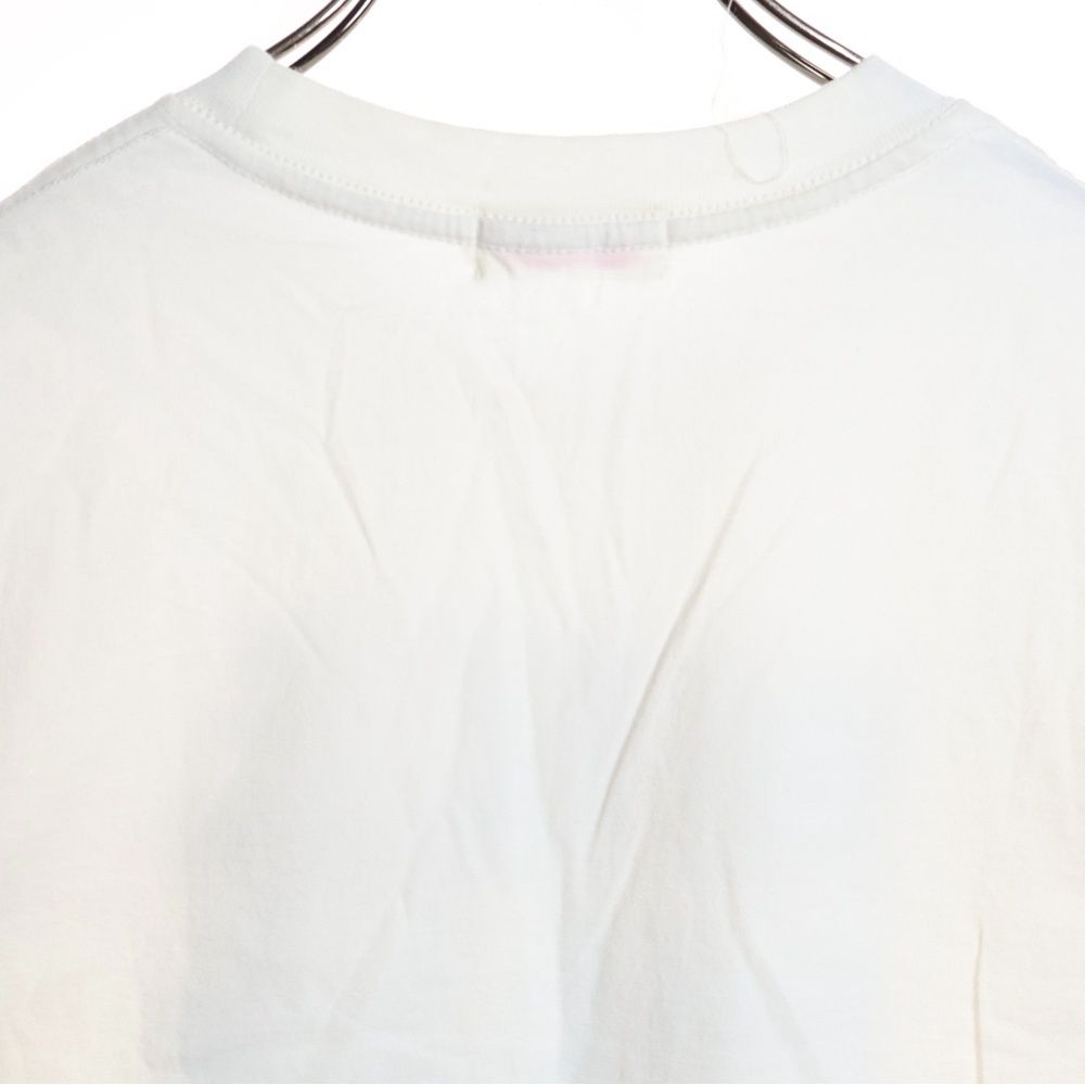 NICENESS (ナイスネス) フロントロゴプリント クルーネック半袖Tシャツ