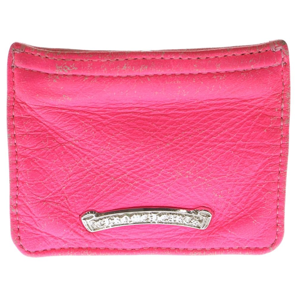 CHROME HEARTS クロムハーツ ZPR CHNG チェンジパース ジッパーチェンジパース コインケース ピンク