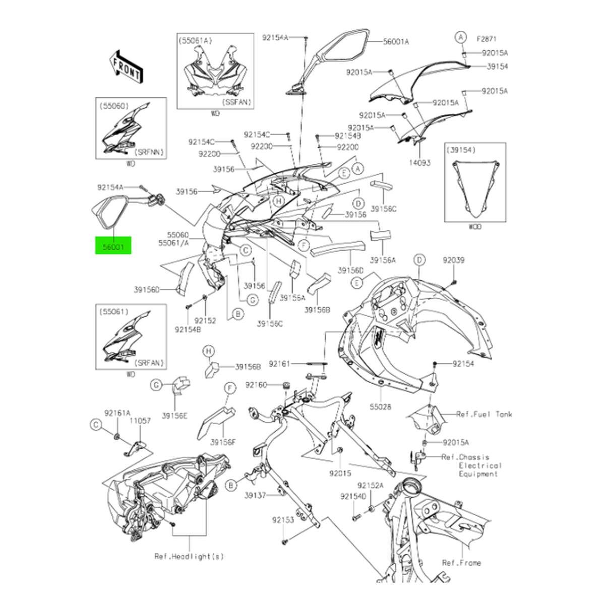 タイカワサキ純正 ニンジャ Ninja ZX-25R ZX-25R SE ZX-4R SE ZX-4RR