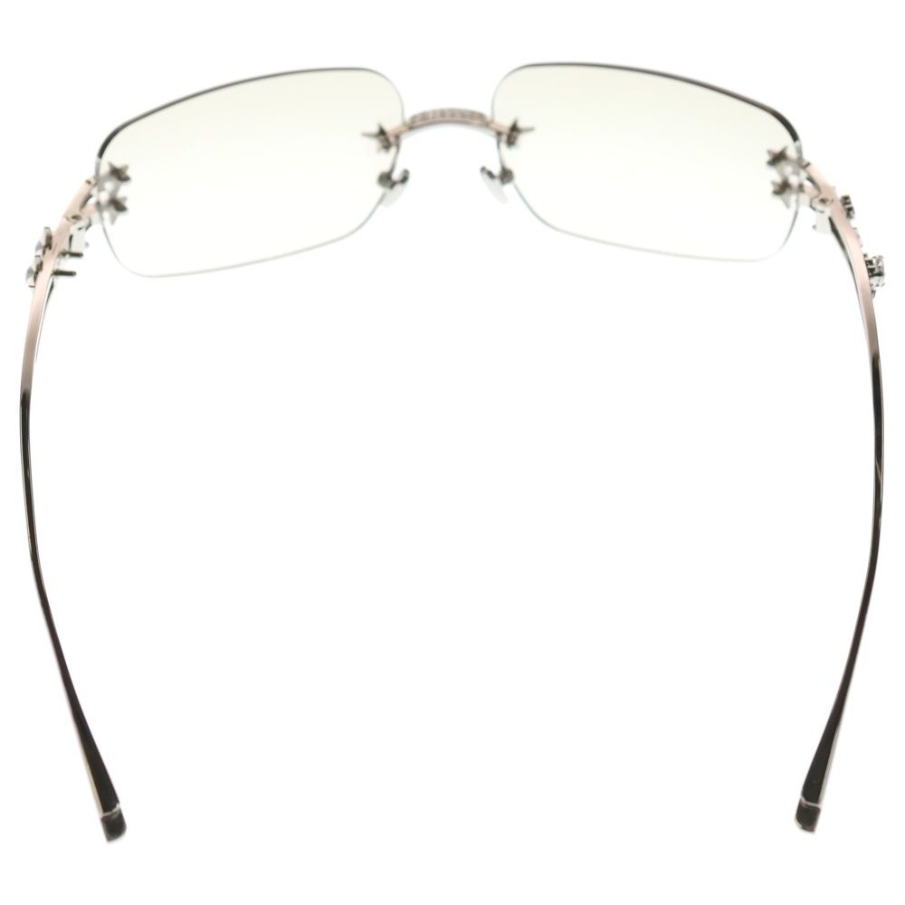 GENTLE MONSTER ジェントルモンスター Jennie Glitter 02 ジェニ グリッター グラデーションレンズ リムレスサングラス メガネ 眼鏡 シルバー