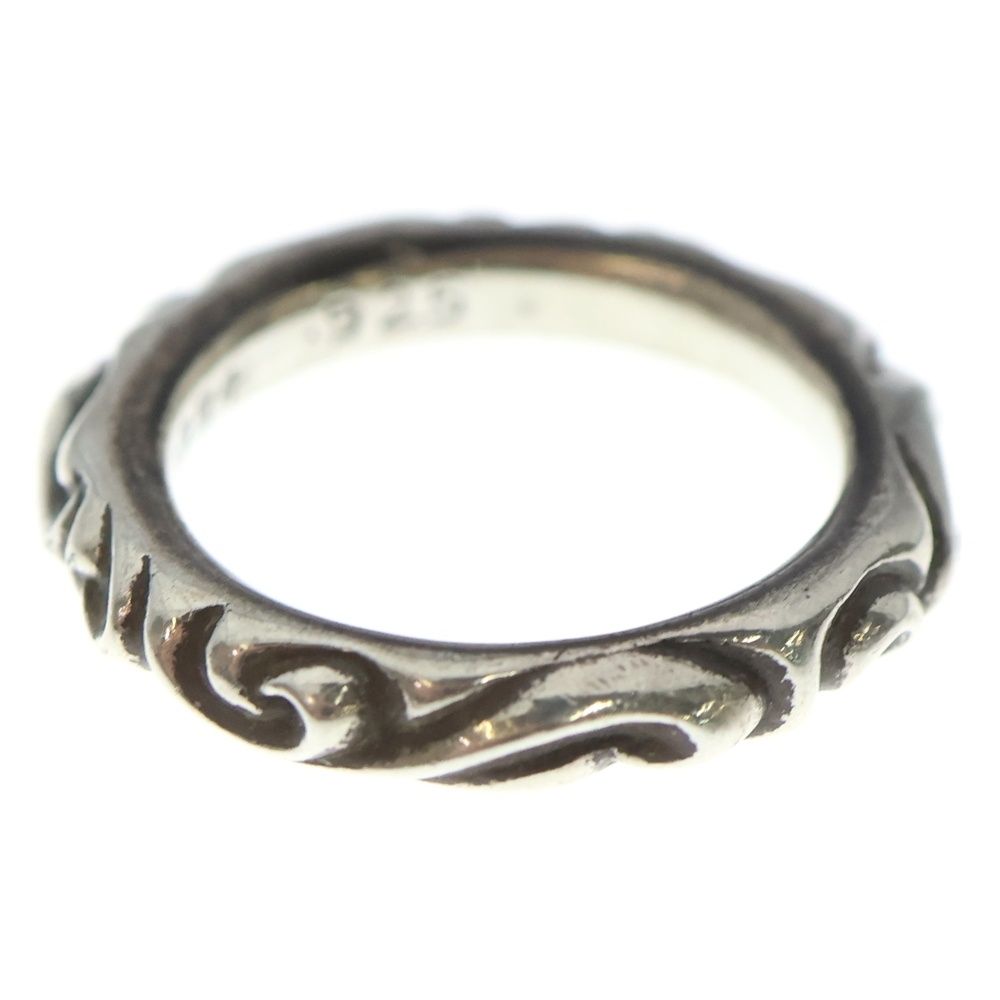 CHROME HEARTS クロムハーツ SCRL BAND スクロールバンド リング シルバー