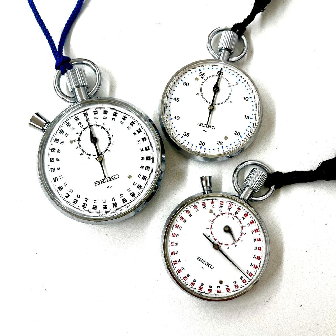 SEIKO セイコー ストップウォッチ 手巻き 3点