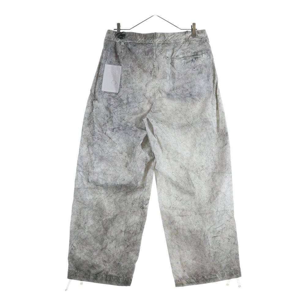 Ten C テンシー CARGO カーゴ タスコナート マルチポケット 総柄 ジップアップ ナイロンパンツ ブラック|ホワイト TC-S 24-0000-212