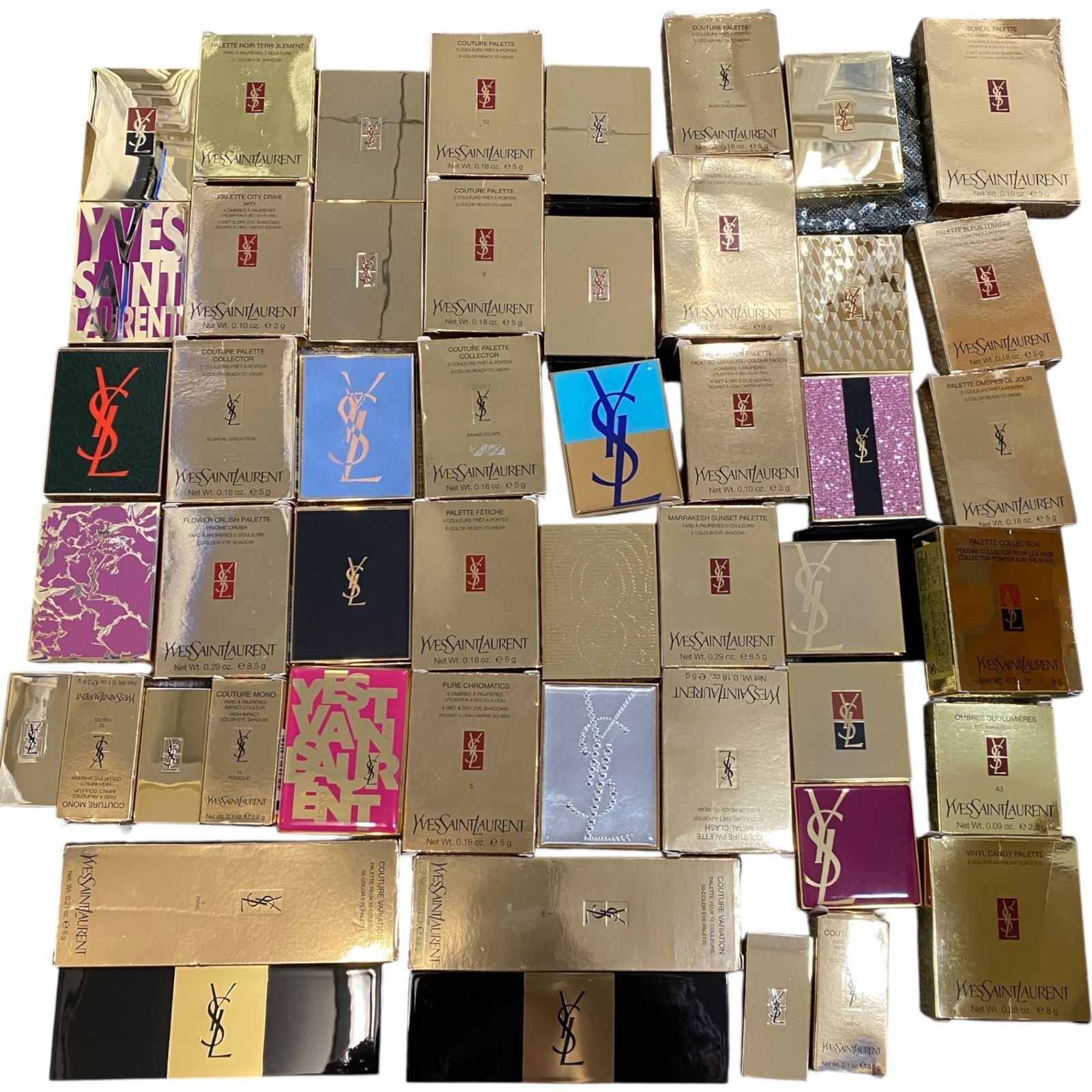 品 YSL イヴ サンローラン アイシャドウ メイクアップパレット 化粧品まとめ